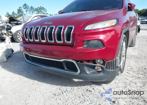 2015 Jeep Cherokee Limited z USA, uszkodzony, nr VIN 1C4PJLDB7FW701567